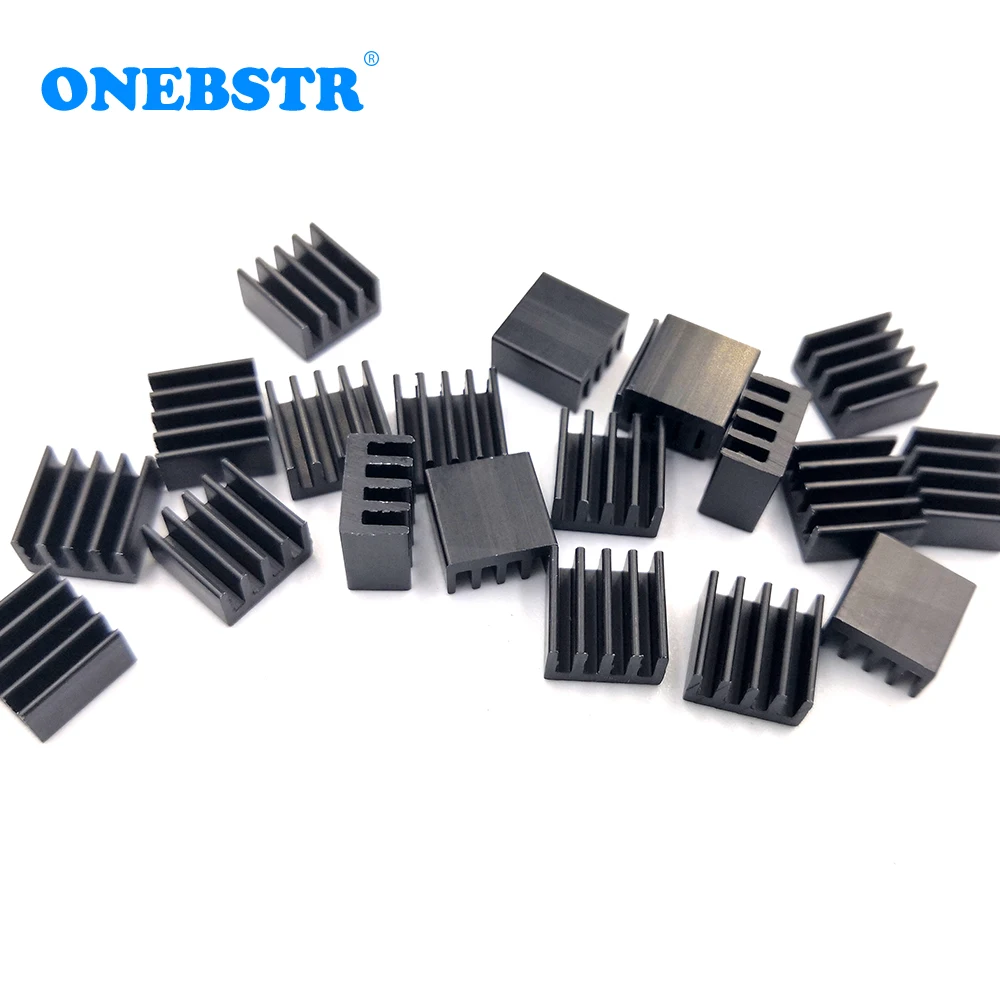 3D Printer Parts Electronic Chip Cooling Radiator 8.8X8.8X5mm Aluminum Routing Heatsink For Reprap A4988 Driver - Image 2