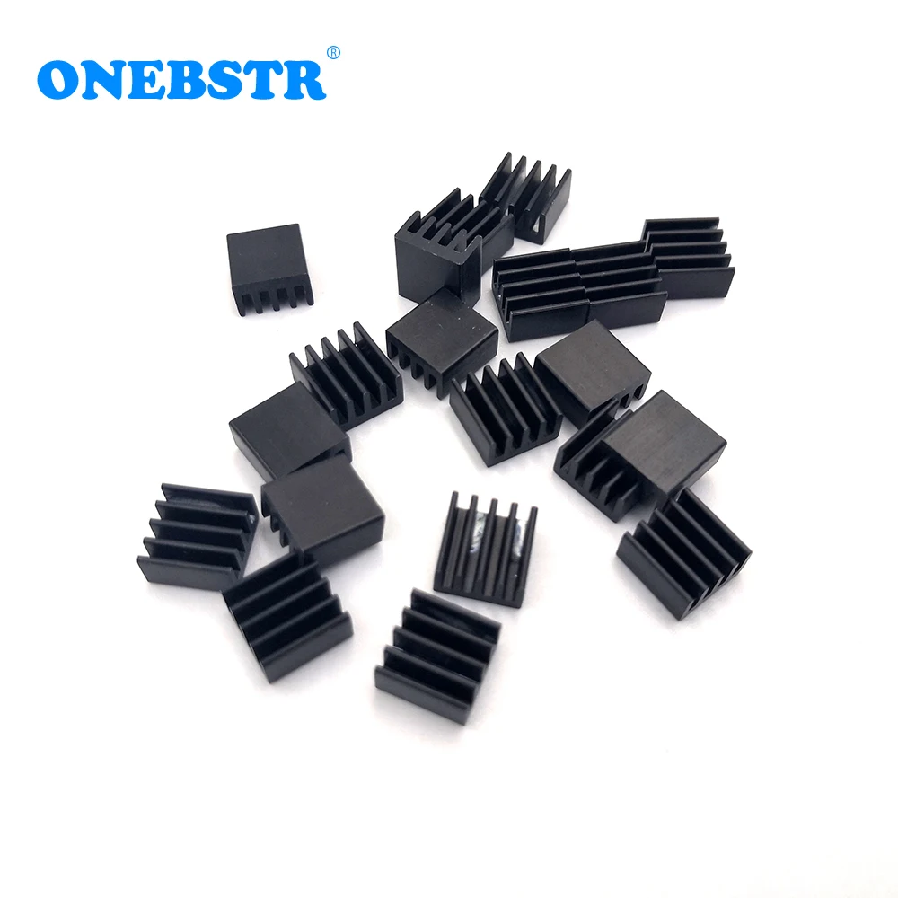 20Pcs/Lot Aluminum Routing 8.8X8.8X5mm Heatsink Electronic Chip Cooling Radiator For A4988 Set Cheap Hot Sales - Image 6