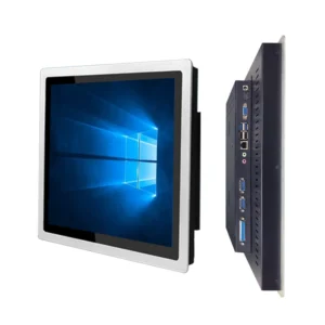 10 12 15 inch embedded industrial computer all in one panel pc with capacitive touch screen core i3-7100U wifi for win10 pro