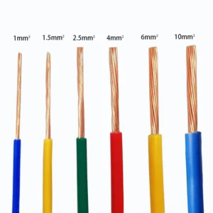 1Meter BVR 18/17/15/13/11/9/7Awg Home Improvement Wire PVC Sheath Single Core Multi-Strand Pure Copper Core Flexible Cable