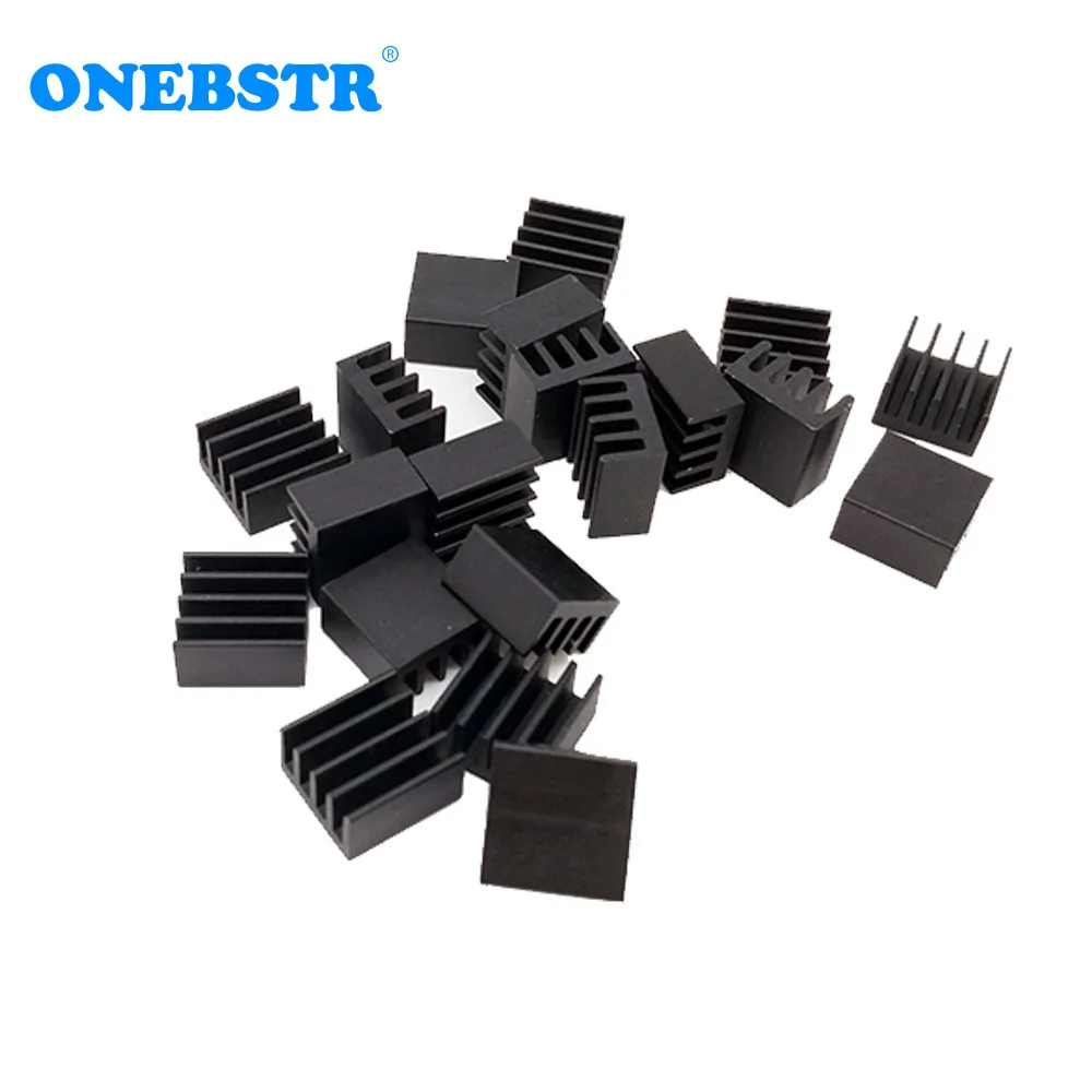 20Pcs/Lot Aluminum Routing 8.8X8.8X5mm Heatsink Electronic Chip Cooling Radiator For A4988 Set Cheap Hot Sales