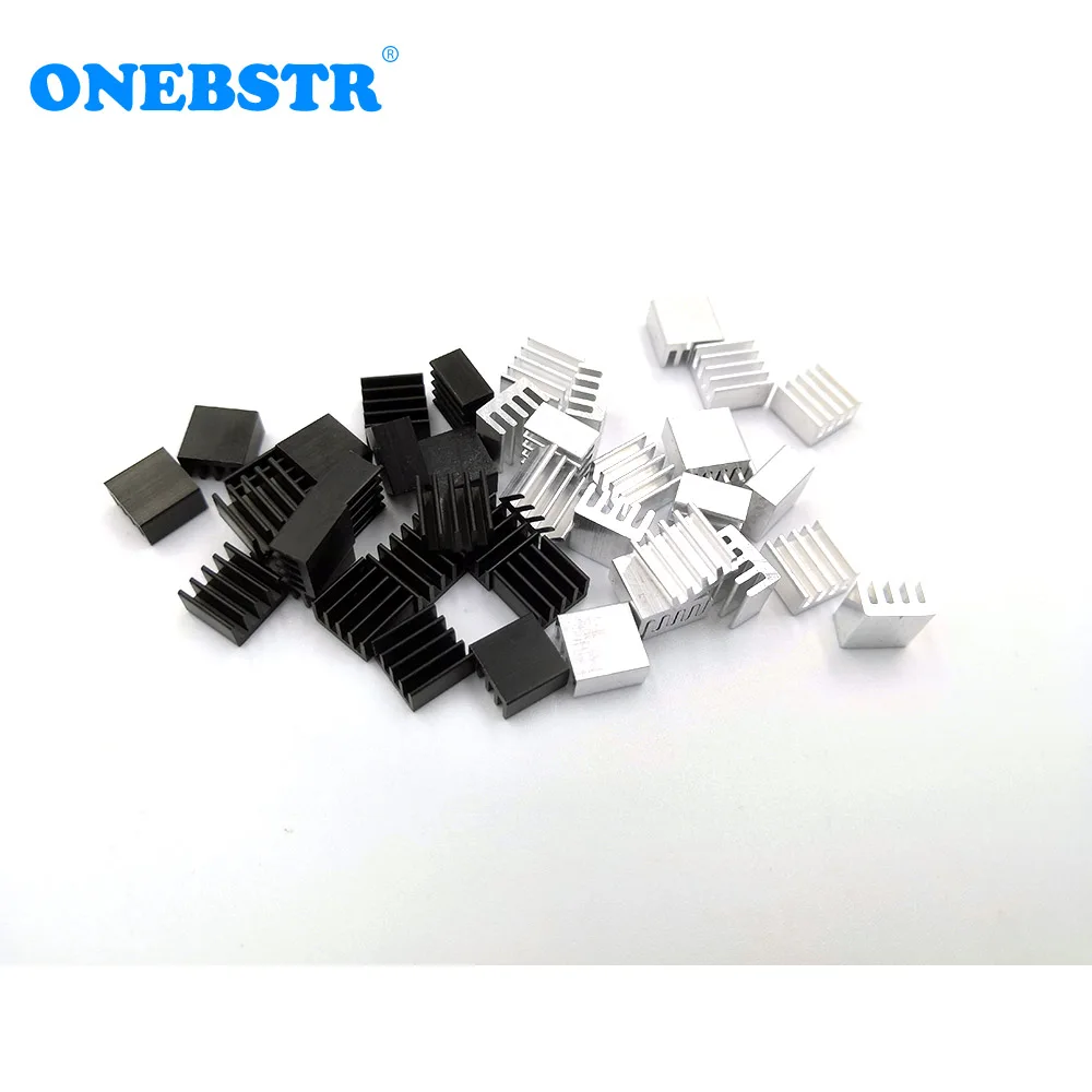 20Pcs/Lot Aluminum Routing 8.8X8.8X5mm Heatsink Electronic Chip Cooling Radiator For A4988 Set Cheap Hot Sales - Image 3