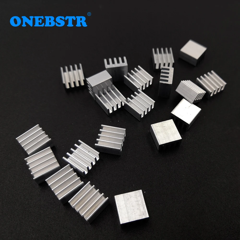3D Printer Parts Electronic Chip Cooling Radiator 8.8X8.8X5mm Aluminum Routing Heatsink For Reprap A4988 Driver - Image 4