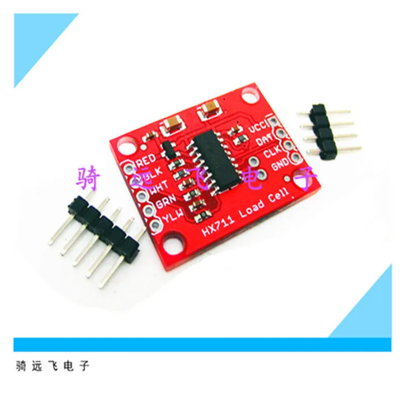 HX711 High-precision Electronic Weighing Sensor 24-bit A/D Converter Development Board Red Version to Send Pin - Image 4