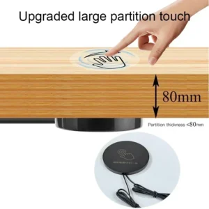 12V LED Dimmable Touch Sensor Switch Penetrating Wood Panel Smart Home Customized Dimmer for Lighting Control