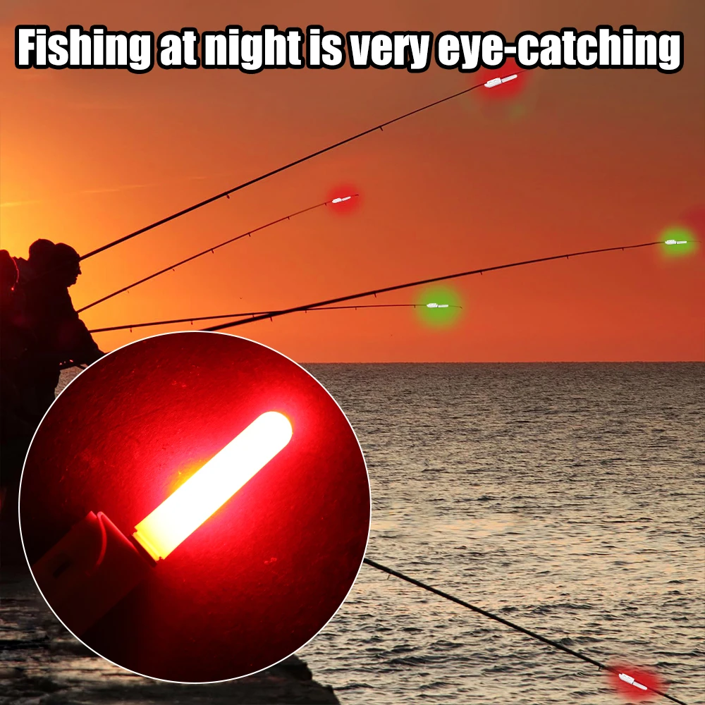 Waterproof Fishing Electronic Rod Luminous Stick Light CR425 Battery LED Removable Float Tackle Night Rock Fishing Accessorie - Image 4