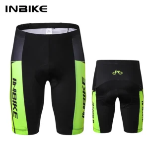 INBIKE Cycling Shorts Man Padding Men's Bicycle Shorts Quick-Dry Reflective Mountain Riding Pants Biking Clothing MTB Trousers