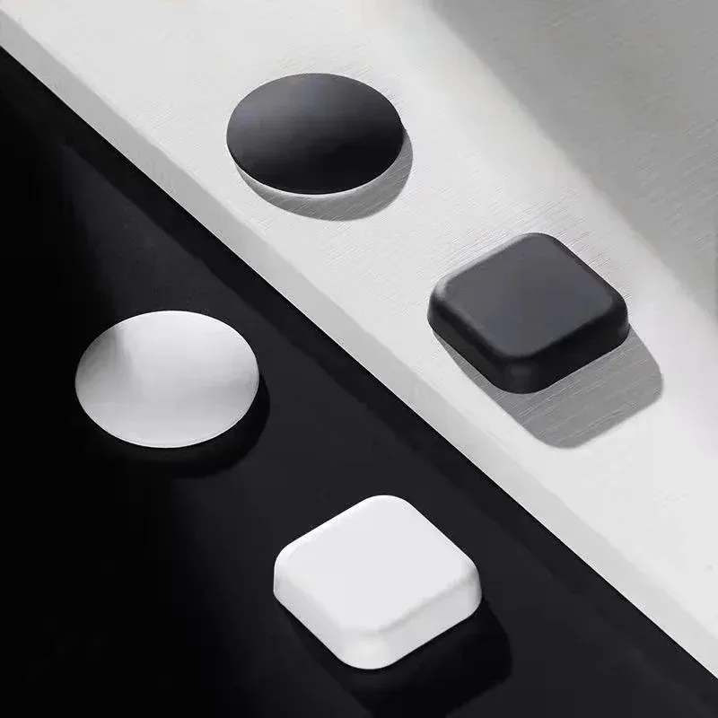 Silicone Door Stopper Handle Bumpers Self Adhesive Mute Anti-Shock Protection Porte Pad Home Improvement Wall Protector Pad New - Image 3