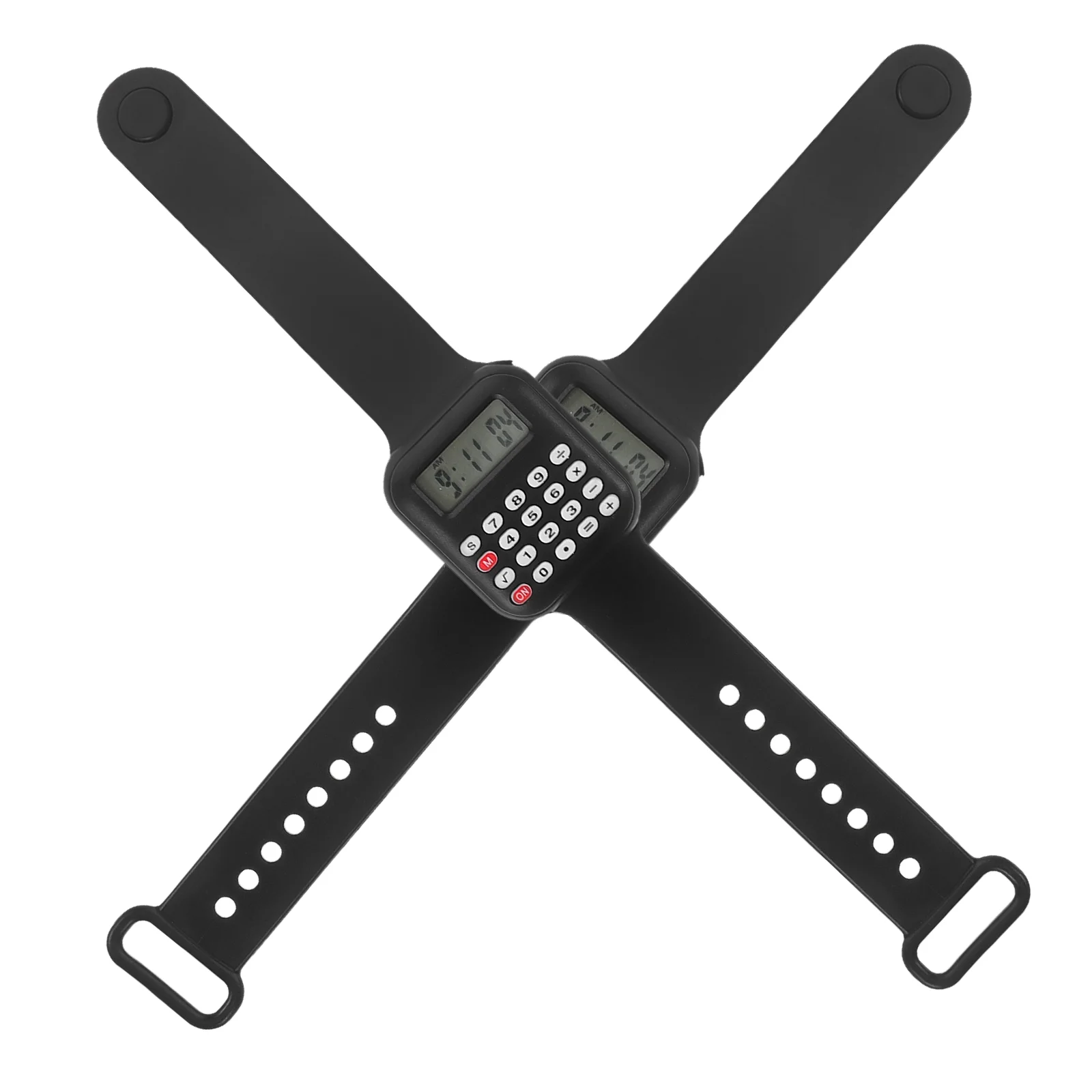 2Pcs Portable Children Calculator Wrist Watch Electronic Calculation Watch For Learning Timepiece Toddler Watches Boy - Image 6