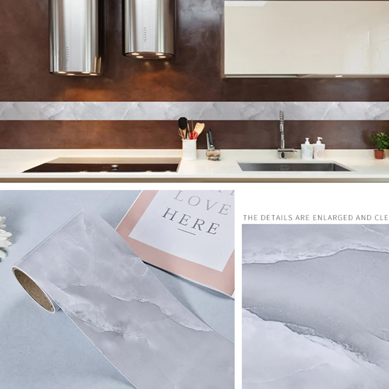 Realistic Wood Grain Repair Duct Tape Furniture Renovation Adhesive Skirting Waist Line Floor Stickers Home Decor Improvement - Image 4