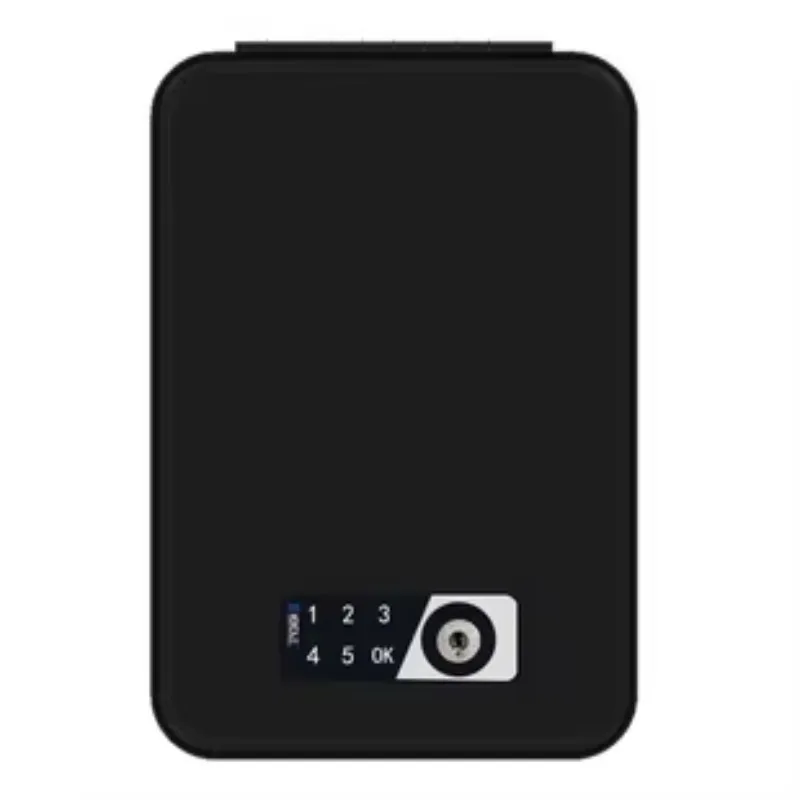 Portable Electronic Code Safe Jewelry Box Cash Box for Car for Gn Storage - Image 3