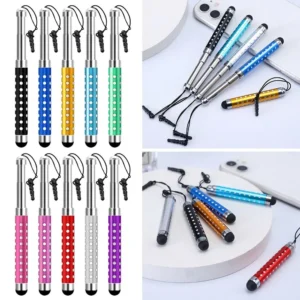 Universal High Precision Touch Screen Pen Electronics Retractable Capacitive Pen Multi-function Multicolor Stylus Pencil