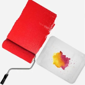 4Pcs Plastic Paint Tray Disposable Paint Holder Tray for DIY Painting Projects Walls Furniture Painting Tools Home Improvement