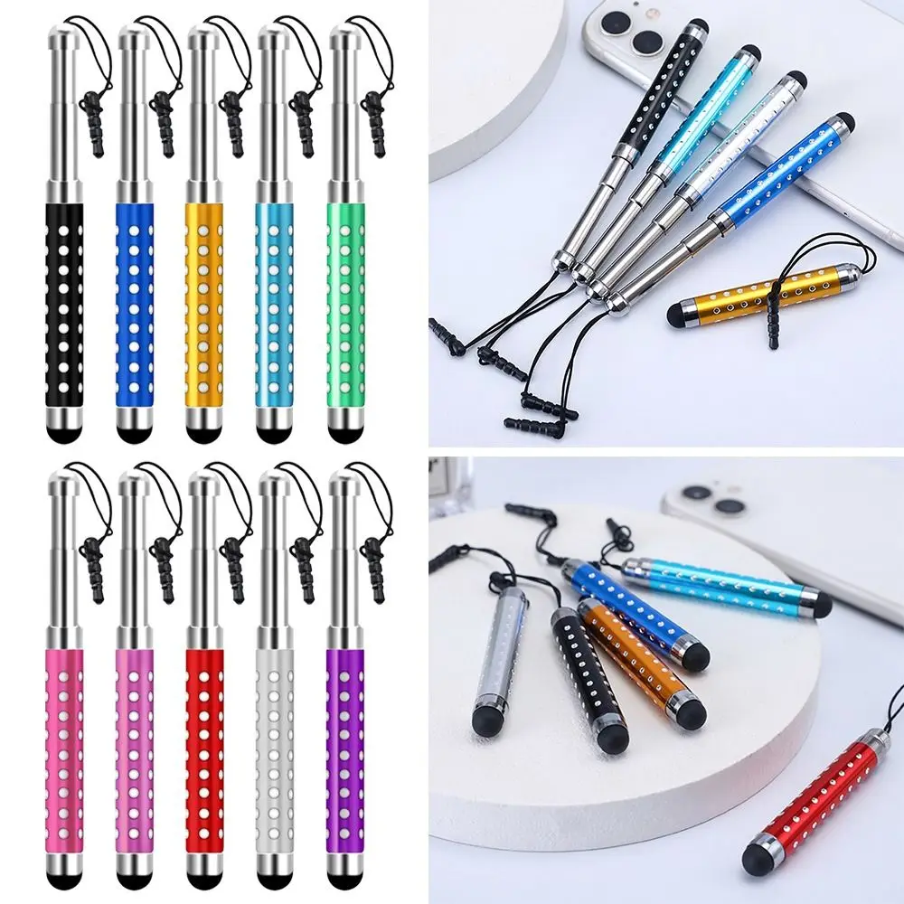 Universal High Precision Touch Screen Pen Retractable Multicolor Capacitive Pen Electronics Multi-function Stylus Pencil - Image 4