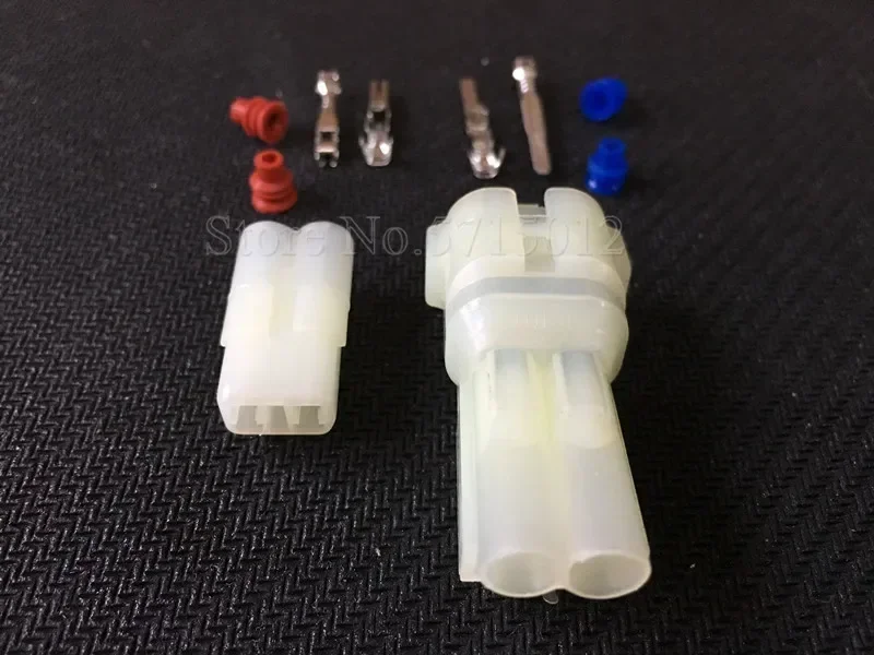 2 Hole 6187-2801 6187-2804 Auto Power Battery Waterproof Electronic Reversing Radar Harness Socket For Car - Image 4