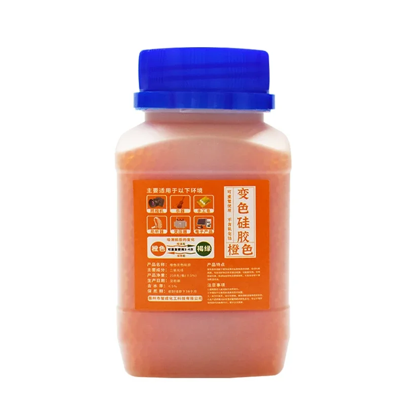 Orange Color Changing Silicone Moisture Absorbent 500g Desiccant 3D Printer Consumables Mobile Phone Electronics Dehumidificatio - Image 2