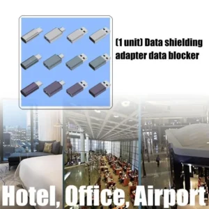 2025 New Compact USB Port Protectors Prevents Unauthorized Data Access Metal Housing Data Blocker Works With Various Electronics