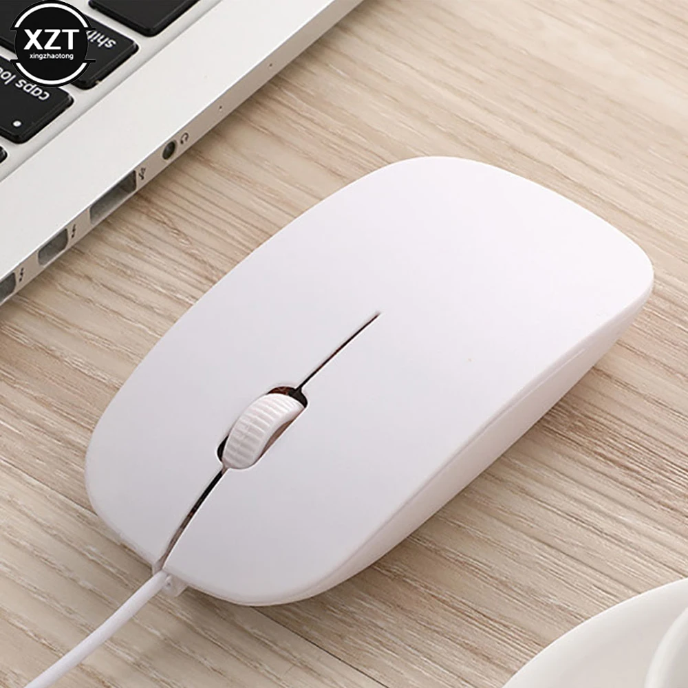 Neutral Wired Mouse 2.4Ghz USB 1000DPI Optical Gaming Mouse Ultra Slim Silent Ergonomic Design for Computer Laptops Notebook - Image 3