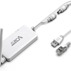 VONETS VAP11S 2.4GHz Industrial Mini Router, WiFi Bridge, Wireless Repeater with 2 External Antennas for Electronic scale, PLC