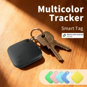 Android GPS Tracker Smart Home Items Tracking Tag Work With Google's Find Hub App Finder for Samsung Pixel Device Locator