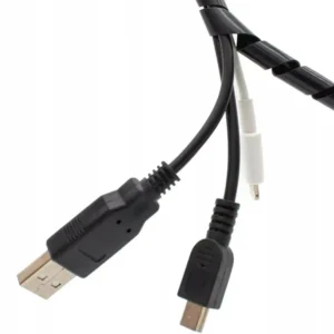 Improves Aesthetics Cable Management Sleeve Cable Organizer Flexible Design Neat And Tidy Look Time-Saving Home