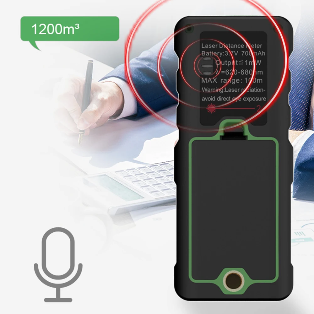 Noyafa NF-274L laser distance meter electronic roulette laser digital tape rangefinder trena metro laser range finder measuring - Image 2