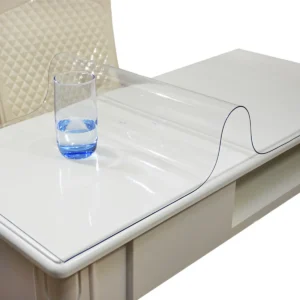 PVC Tablecloth Transparent Dining table cloth with kitchen Waterproof Oilproof tablecloths Soft glass rectangular table mat1.0mm