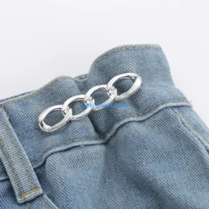 193E Pins Alloy Brooch Detachable Waist Fastener Clips Buttons Pins DIY Waist Tightener Clothing Buckles Sewing Tools