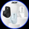 Acer Omr225 Gamer Mouse 3mode Bluetooth Wireless Mouse Dual Scroll Ergonomic Mouse Custom Programming Gaming Mice Office Mouses
