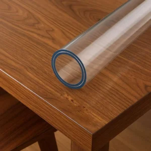 1.5mm Thick Clear Table Protector, Clear Table Cover Protector, Plastic Table Cover, Clear Desk Mat Desk Pad, Desk Protector Mat