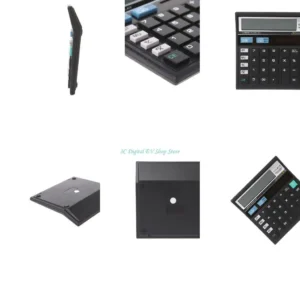 E74D Large LCD Screen 12 Digits Calculator Desktop Electronic Calculators Home Office School Financial Accounting Tool