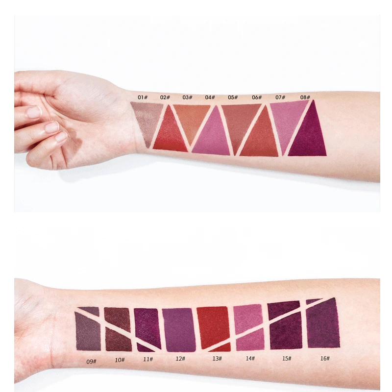 Waterproof Matte Lipstick and Lip Liner Set, 2 in 1 Double Head Velvet Lip Pen, Long Lasting Smooth Christmas gifts - Image 5