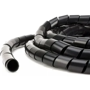 Improves Aesthetics Cable Management Sleeve Flexible Design High-Quality Materials Neat And Tidy Look Tangle-Free Cables Home