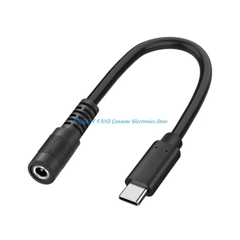 Universal Power Supply Cord DC35135 DC5521 Cord With Interchangeable Tip For Electronics And Gadgets