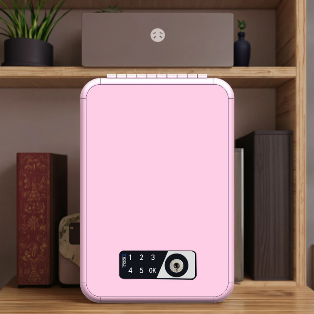 Portable Electronic Code Safe Jewelry Box Cash Box for Car for Gn Storage - Image 2