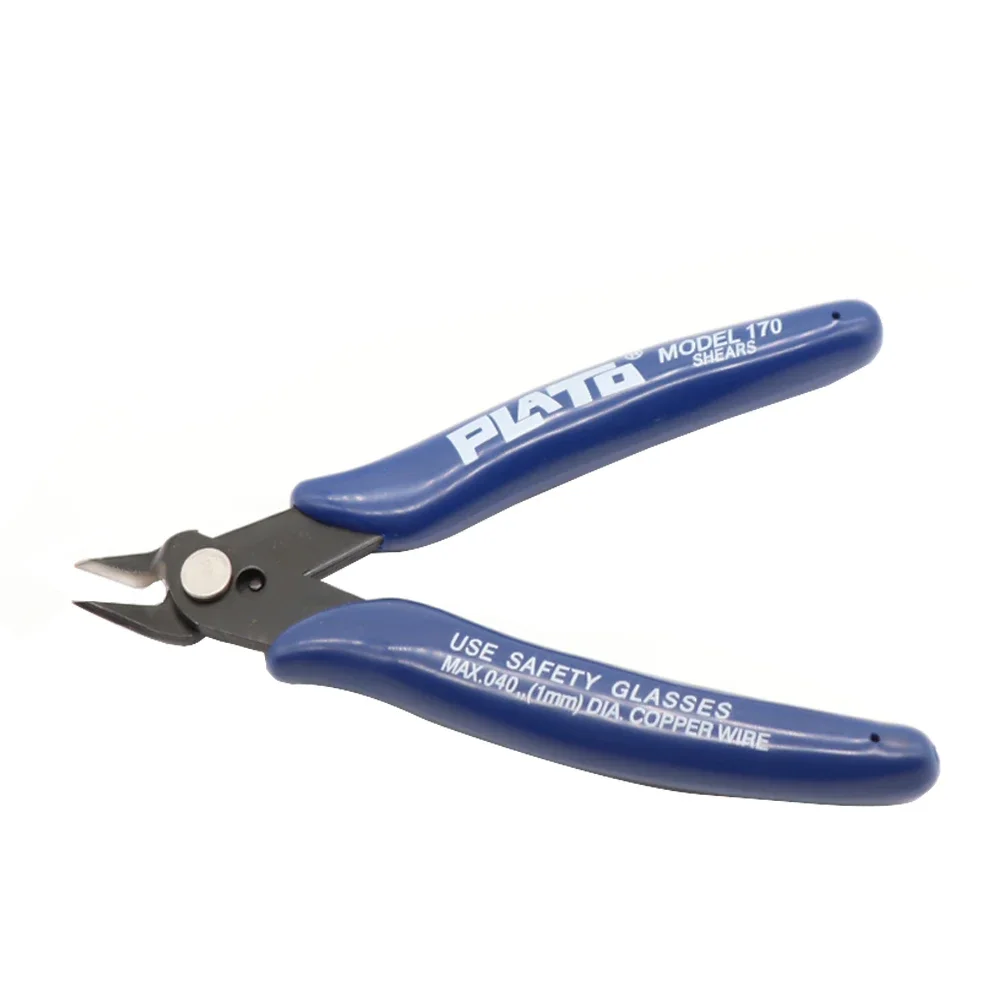 Plato. PLATO 170 US American Wishful Clamp DIY Cutting Pliers Thin Mouth Electronic Diagonal Pliers Side Cuttin 3D Printer Part - Image 3