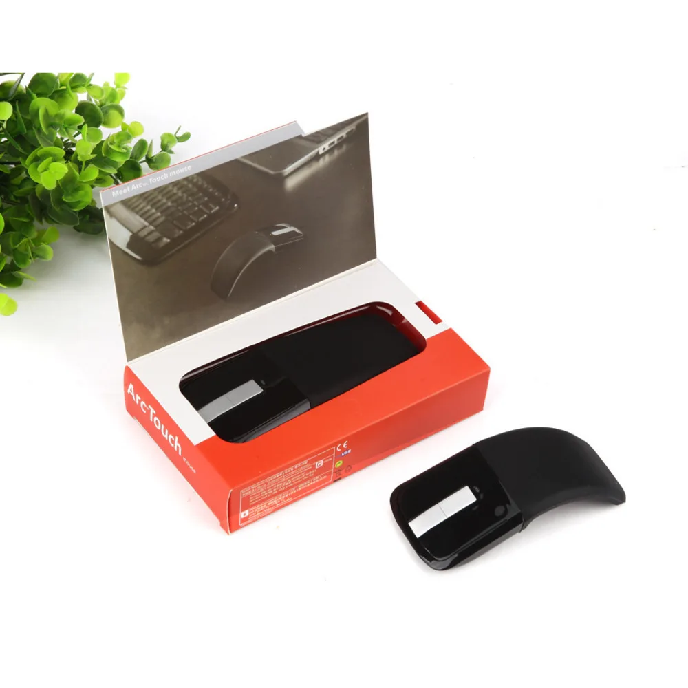 New Portable Folding Arc Touch Mice Wireless Foldable Touch Bluetooth Mouse Optical Silent Ergonomic Mause For Macbook PC Laptop - Image 5