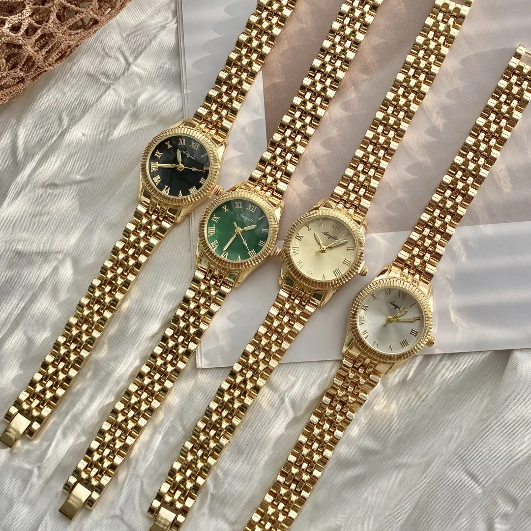 Gold Watch Women Watches Ladies Large dial Steel Women's Bracelet Watches Female Clock Relogio Feminino Montre Femme - Image 2