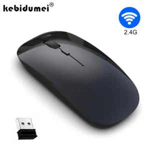 2.4G Wireless Mouse 1600 DPI Optical Mouse with USB Receiver Wireless Gaming Mice Slim For Mac Computer PC Laptop Desktop