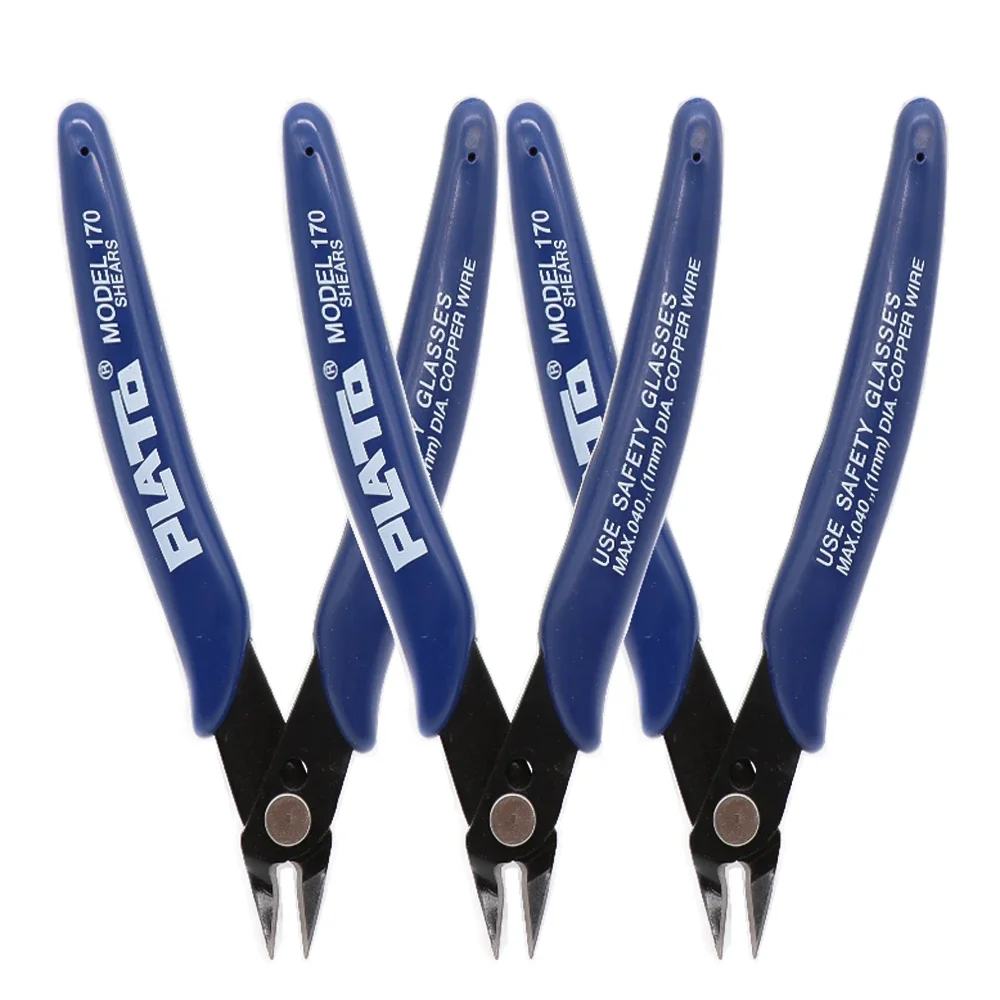 Plato. PLATO 170 US American Wishful Clamp DIY Cutting Pliers Thin Mouth Electronic Diagonal Pliers Side Cuttin 3D Printer Part - Image 4