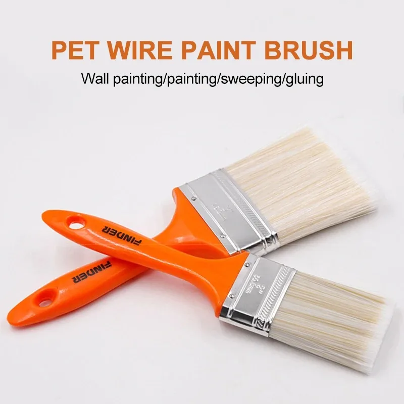 Home Improvement Wall Paint Brush PET Soft Bristle Durable Cleaning Brush ABS Handle Home Decoration Oil Painting Brush Tools - Image 2