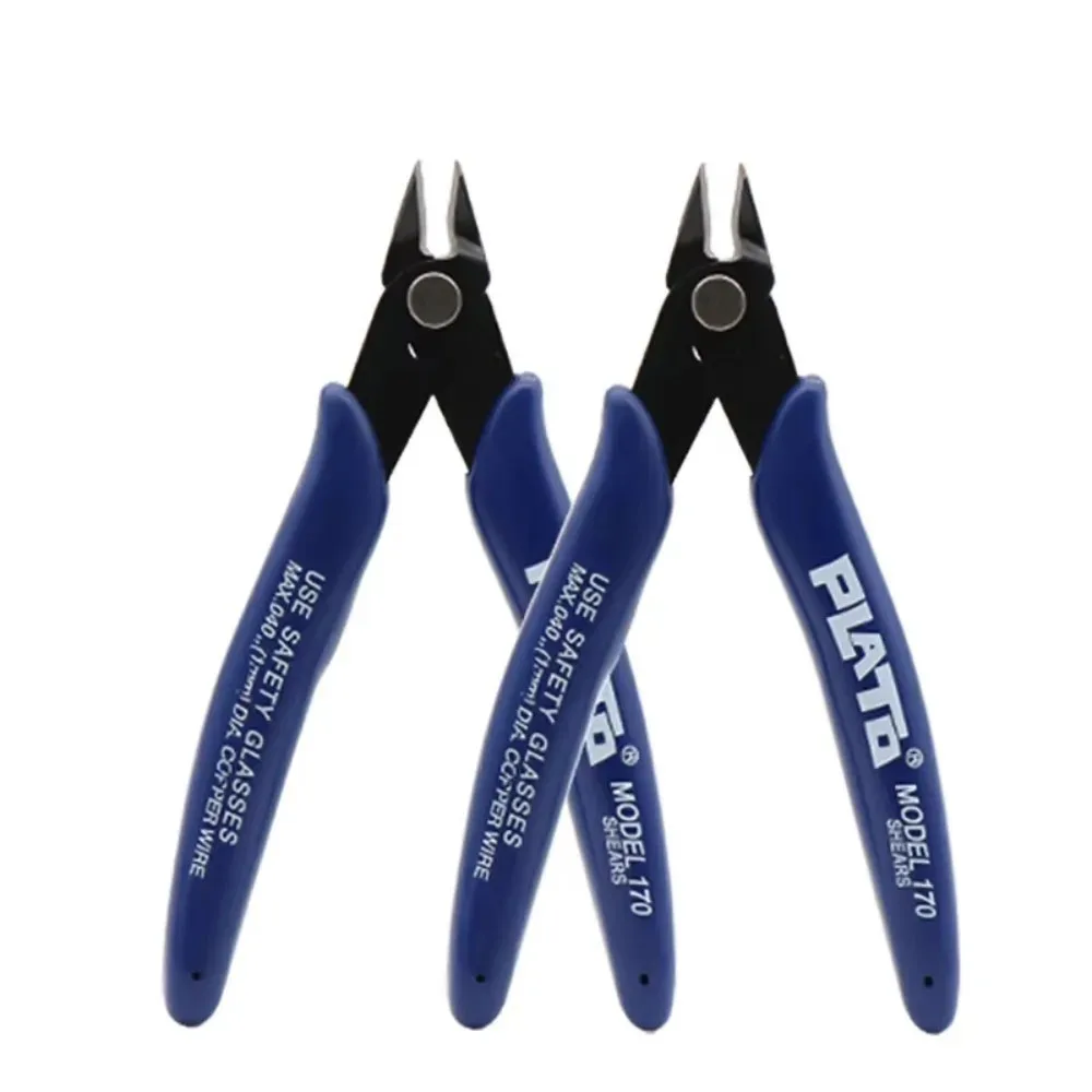 Plato. PLATO 170 US American Wishful Clamp DIY Cutting Pliers Thin Mouth Electronic Diagonal Pliers Side Cuttin 3D Printer Part