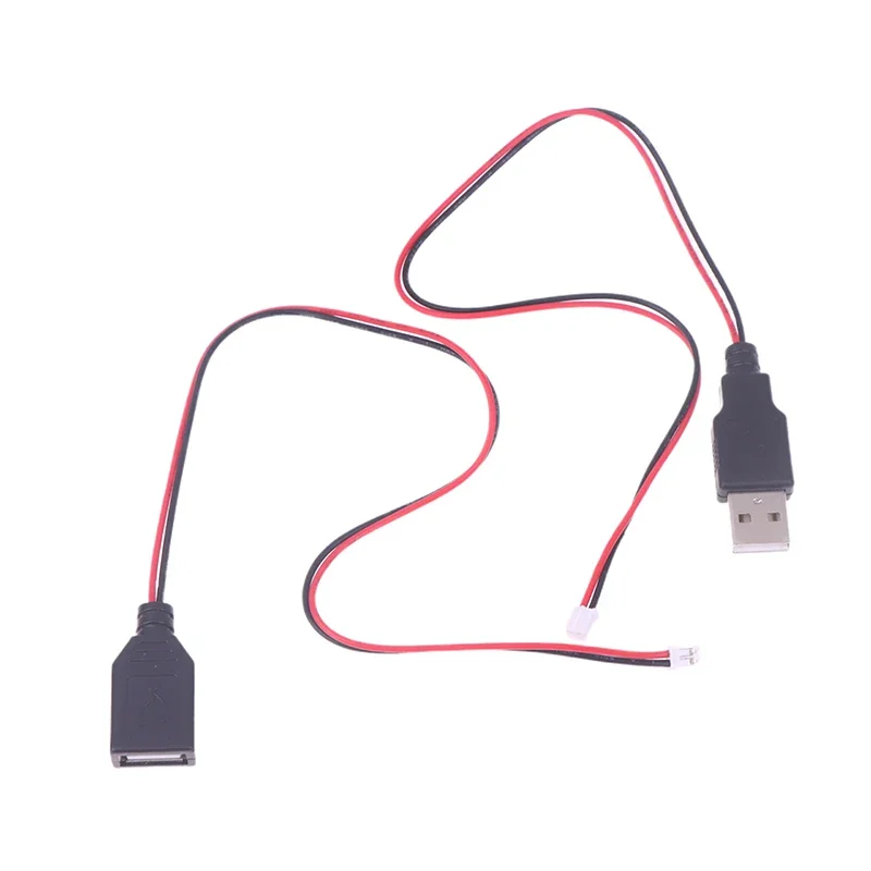 0.3m 2 Pin USB 2.0 Extension Cable Female to Male Connector 5V 4 Pin Jack Wire for DIY Electronics Charging Supply - Image 4