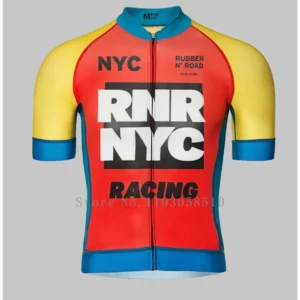 RUBBER N'ROAD Summer Cycling Clothing tops MTB Bike Clothes Maillot Ropa Ciclismo Man Cycling Bicycle Maillot Ciclismo Hombre