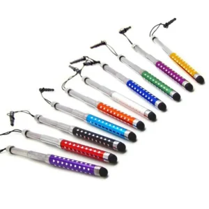 Mini High Precision Touch Screen Pen Retractable Electronics Capacitive Pen Multicolor Multi-function Stylus Pencil