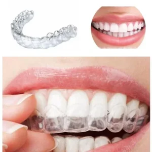 1/2 Pairs Stop Snoring Anti Snore Mouthpiece Apnea Guard Bruxism Tray Sleeping Aid Mouthguard Health Care