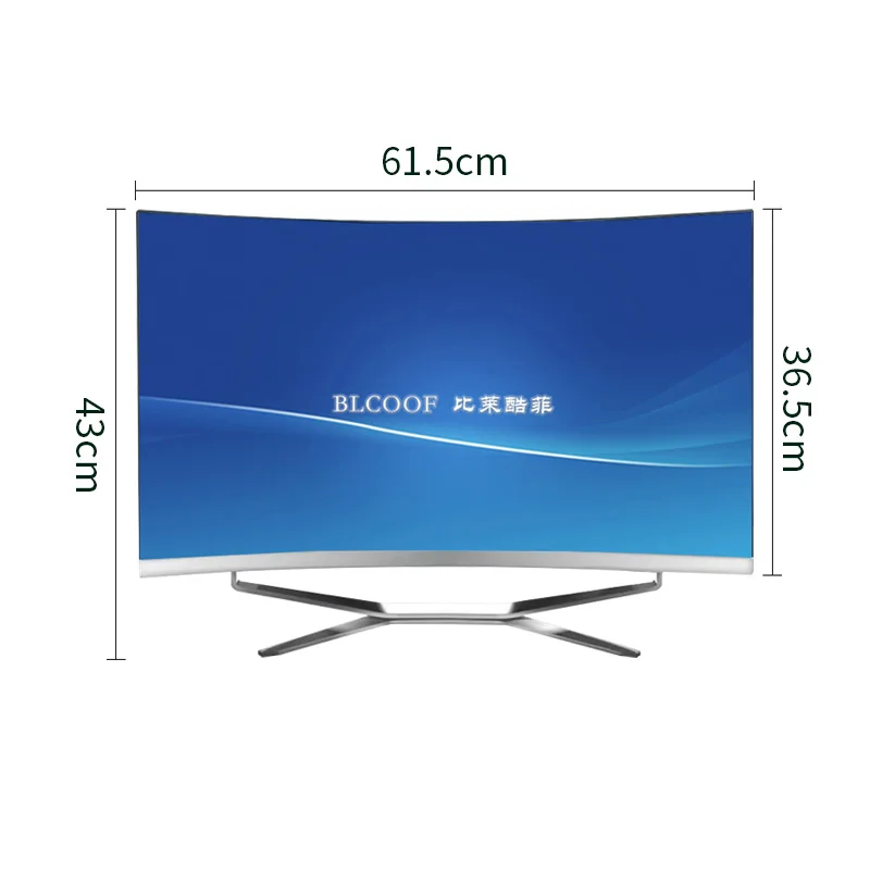 New 27‘’Curved Screen All In One PC Intel i5/i7 Gaming PC 8GB RAM SSD Full PC All In One Desktop Computer With Windows - Image 3