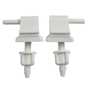 Toilet S-eat Hinge Replacement Kit White Plastic Toilet S-eat Hinge Set High Quality Home Improvement Bathroom Hardware