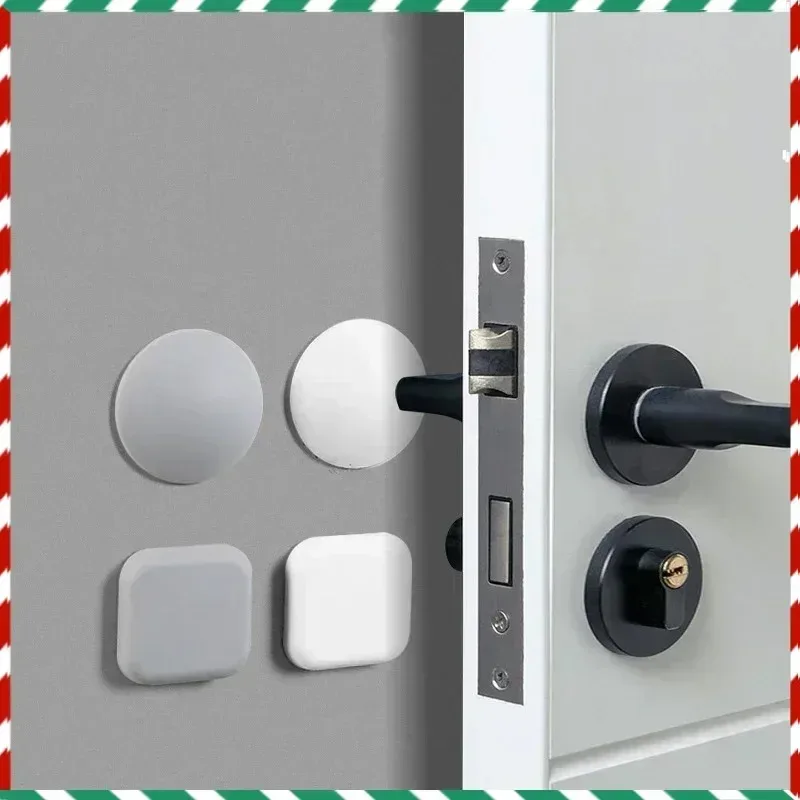 Silicone Door Stopper Handle Bumpers Self Adhesive Mute Anti-Shock Protection Porte Pad Home Improvement Wall Protector Pad New - Image 2