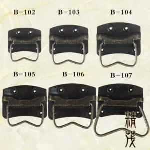 Jingmao Hardware New Chinese Home Improvement 6 types of camphor wood box side antique flat handle panel hardware handle